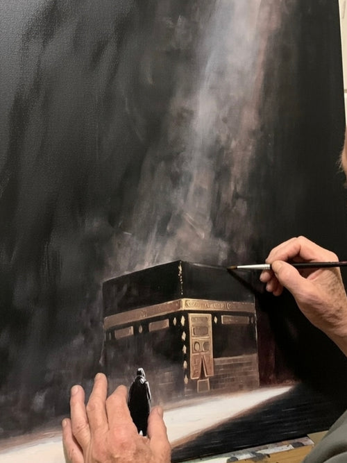 Kaaba in Light