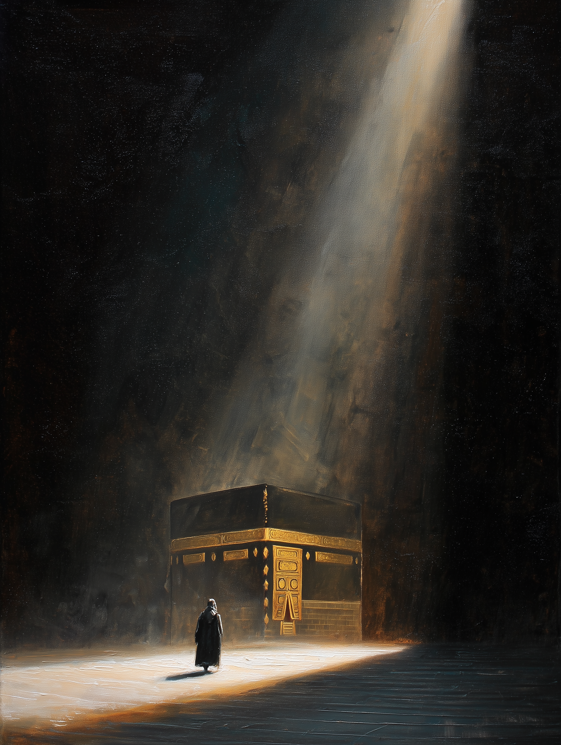 Kaaba in Light